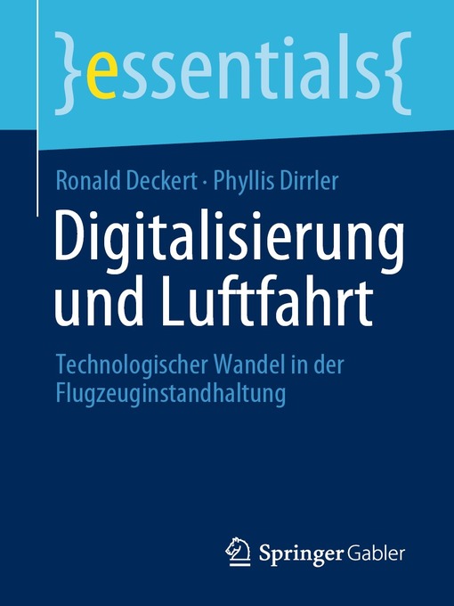 Title details for Digitalisierung und Luftfahrt by Ronald Deckert - Available